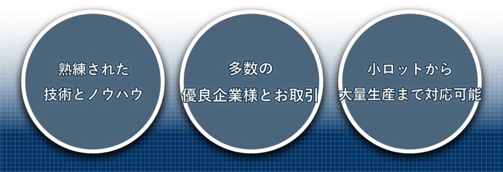 小西勝製作所の特徴